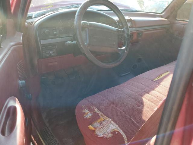 1FTDF15Y9SNA46243 - 1995 FORD F150 Бордовий фото 8