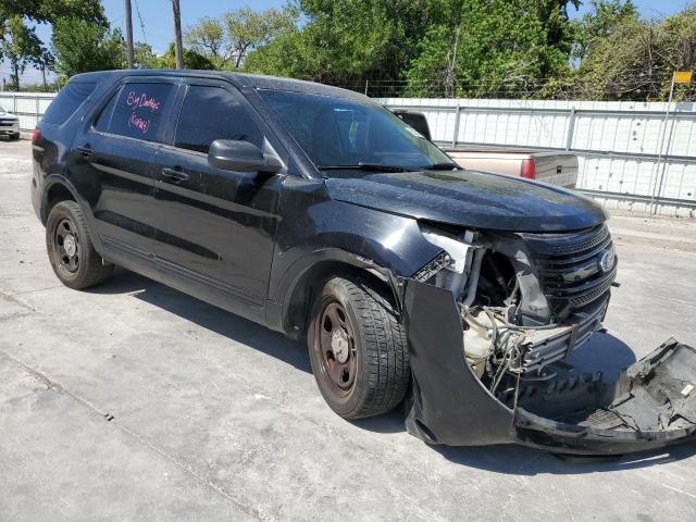 1FM5K8AR6DGA72387 - 2013 FORD EXPLORER POLICE INTERCEPTOR BLACK photo 4