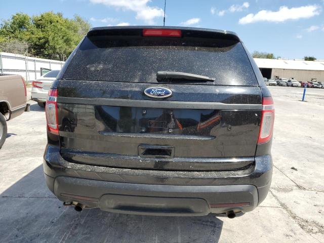 1FM5K8AR6DGA72387 - 2013 FORD EXPLORER POLICE INTERCEPTOR BLACK photo 6