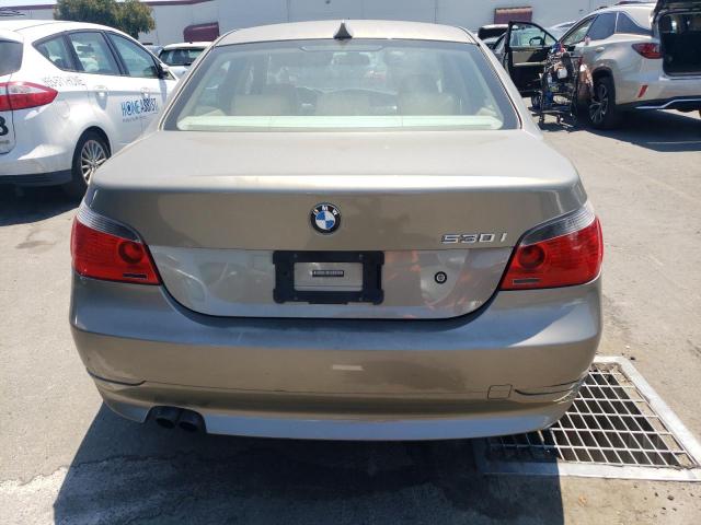 WBANA73515B049087 - 2005 BMW 530 I BROWN photo 6