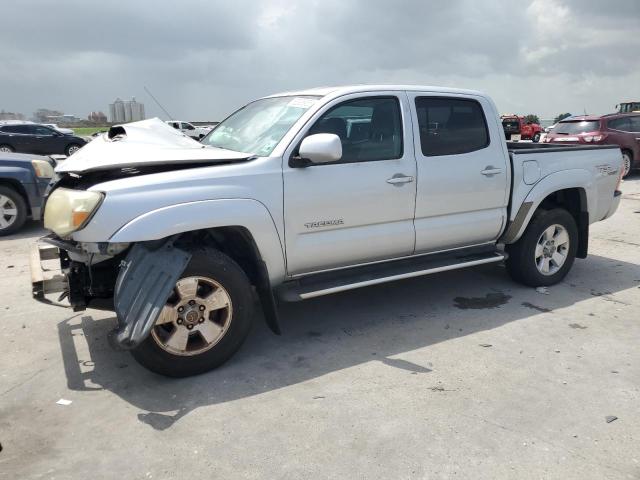 5TEJU62N78Z519952 - 2008 TOYOTA TACOMA DOUBLE CAB PRERUNNER SILVER photo 1