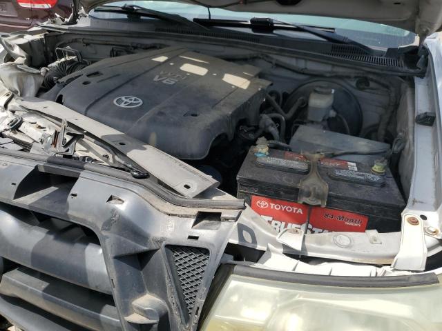 5TEJU62N78Z519952 - 2008 TOYOTA TACOMA DOUBLE CAB PRERUNNER SILVER photo 11