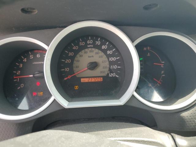 5TEJU62N78Z519952 - 2008 TOYOTA TACOMA DOUBLE CAB PRERUNNER SILVER photo 9