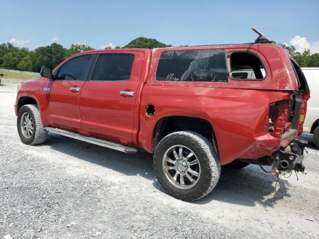 5TFAY5F11EX347474 - 2014 TOYOTA TUNDRA CREWMAX PLATINUM 红色 照片 2