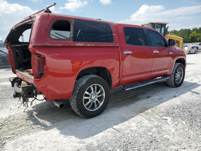 5TFAY5F11EX347474 - 2014 TOYOTA TUNDRA CREWMAX PLATINUM 红色 照片 3