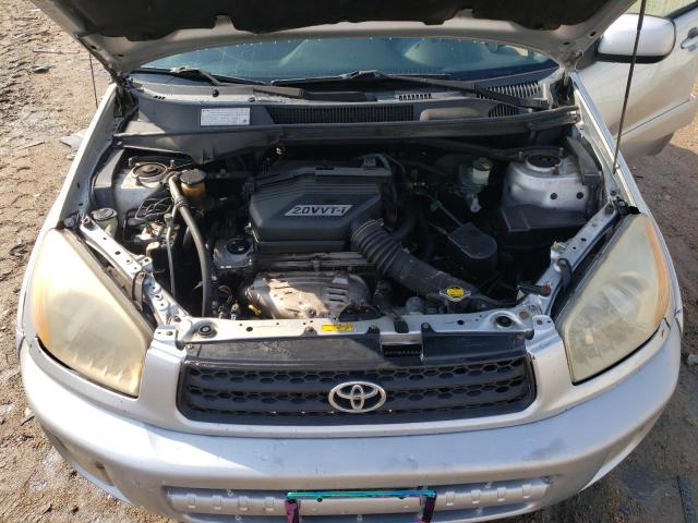 JTEHH20V920180385 - 2002 TOYOTA RAV4 SILVER photo 12