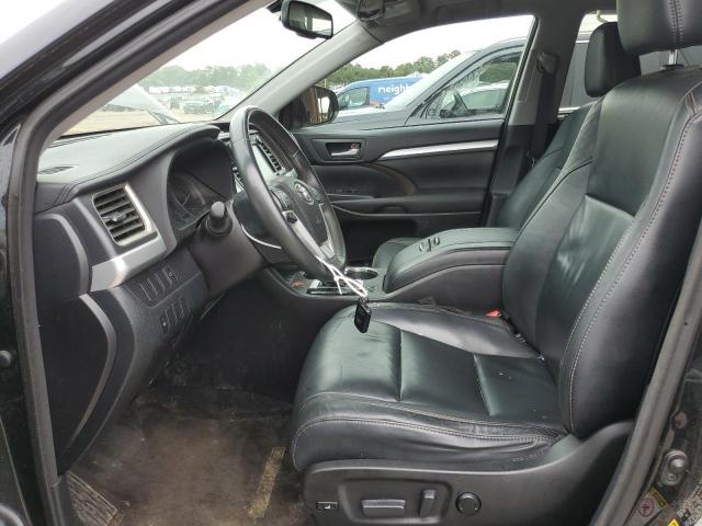 5TDKKRFH1GS501636 - 2016 TOYOTA HIGHLANDER XLE Սև լուսանկար 7