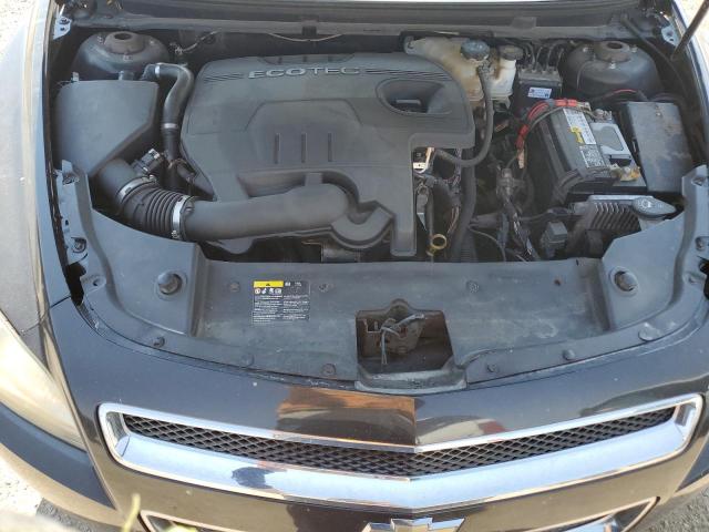 1G1ZC5E16BF108645 - 2011 CHEVROLET MALIBU 1LT შავი ფოტო 11
