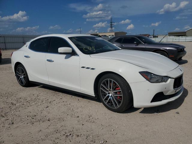 ZAM57RSA3G1175032 - 2016 MASERATI GHIBLI S WHITE photo 4