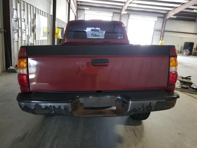 5TENM92N53Z242441 - 2003 TOYOTA TACOMA PRERUNNER RED photo 6