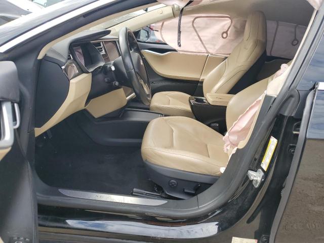 5YJSA1E2XGF146052 - 2016 TESLA MODEL S Սև լուսանկար 7