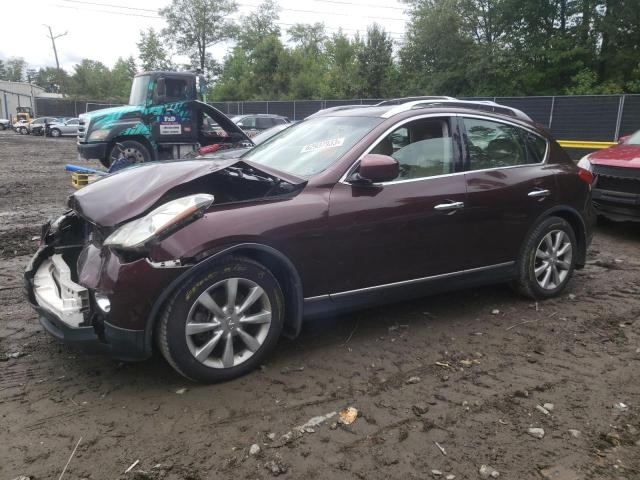 JN1AJ0HR5BM850838 - 2011 INFINITI EX35 BASE ბურგუნდია ფოტო 1
