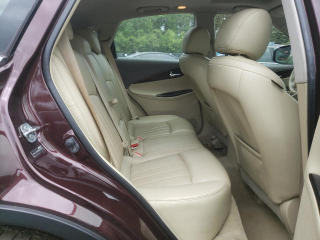 JN1AJ0HR5BM850838 - 2011 INFINITI EX35 BASE ბურგუნდია ფოტო 10