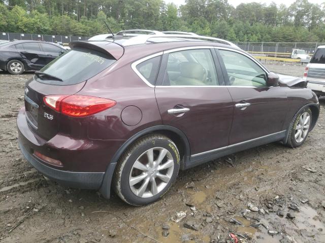 JN1AJ0HR5BM850838 - 2011 INFINITI EX35 BASE ბურგუნდია ფოტო 3