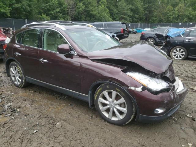 JN1AJ0HR5BM850838 - 2011 INFINITI EX35 BASE ბურგუნდია ფოტო 4