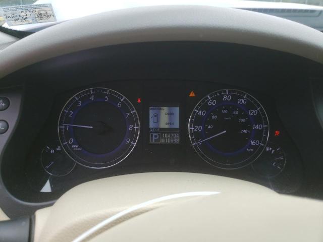 JN1AJ0HR5BM850838 - 2011 INFINITI EX35 BASE ბურგუნდია ფოტო 9