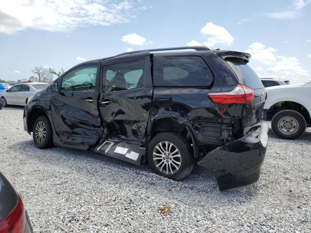 5TDYZ3DC4KS979391 - 2019 TOYOTA SIENNA XLE BLACK photo 2