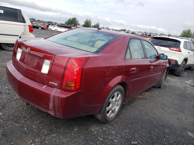 1G6DP577160209885 - 2006 CADILLAC CTS HI FEATURE V6 RED photo 3