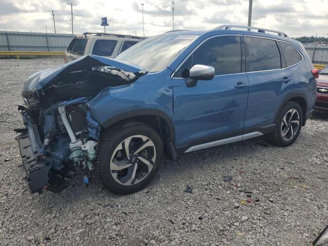 JF2SKARC3NH529815 - 2022 SUBARU FORESTER TOURING 蓝色 照片 1