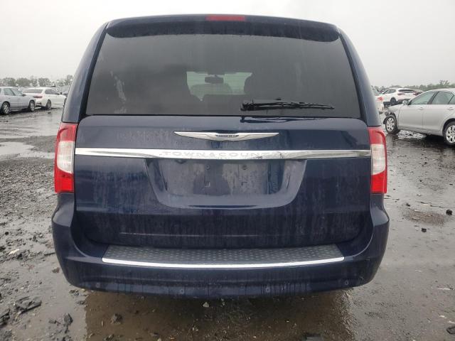 2C4RC1CG2DR808634 - 2013 CHRYSLER TOWN & COU TOURING L BLUE photo 6