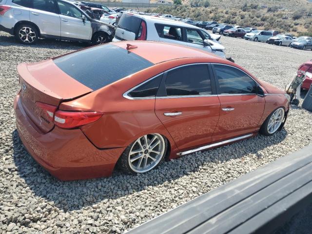 5NPE34AB5FH112129 - 2015 HYUNDAI SONATA SPORT ORANGE photo 3