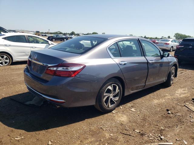 1HGCR2F30HA192236 - 2017 HONDA ACCORD LX GRAY photo 3