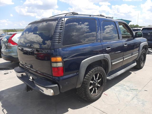 1GNEC13T66R123483 - 2006 CHEVROLET TAHOE C1500 BLUE photo 4