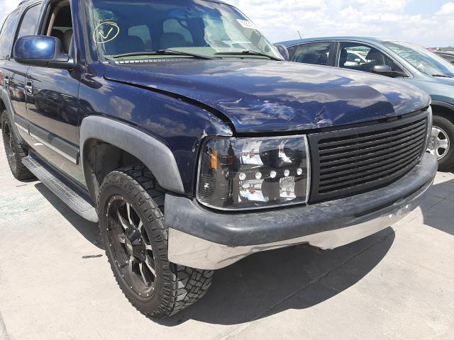 1GNEC13T66R123483 - 2006 CHEVROLET TAHOE C1500 BLUE photo 9