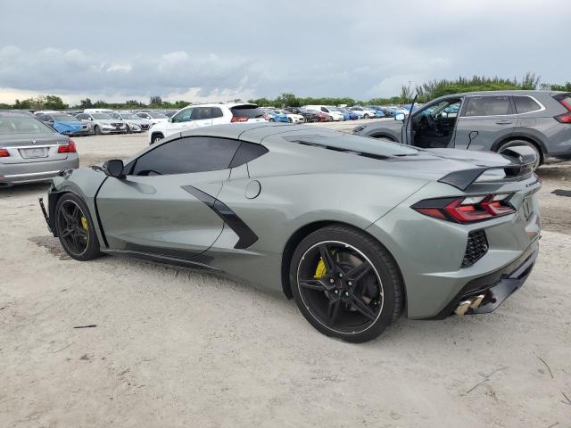 1G1YA2D48N5122021 - 2022 CHEVROLET CORVETTE STINGRAY 1LT GRAY photo 2