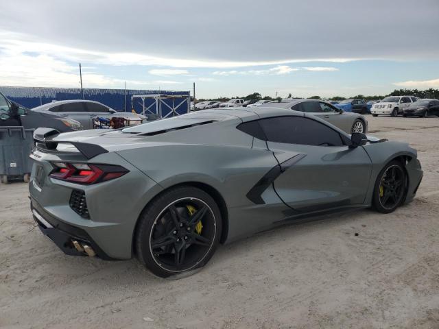 1G1YA2D48N5122021 - 2022 CHEVROLET CORVETTE STINGRAY 1LT GRAY photo 3