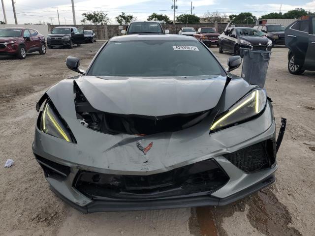 1G1YA2D48N5122021 - 2022 CHEVROLET CORVETTE STINGRAY 1LT GRAY photo 5