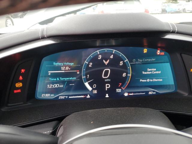 1G1YA2D48N5122021 - 2022 CHEVROLET CORVETTE STINGRAY 1LT GRAY photo 9