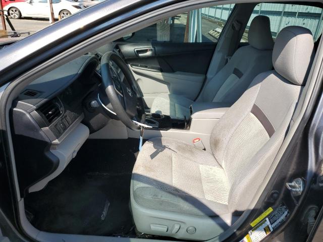 4T4BF1FK5ER415497 - 2014 TOYOTA CAMRY L GRAY photo 7