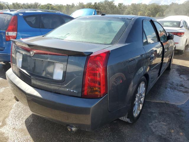 1G6DP577670161933 - 2007 CADILLAC CTS HI FEATURE V6 GRAY photo 4