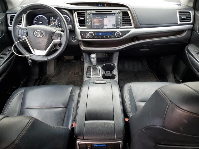 5TDKKRFH8GS185474 - 2016 TOYOTA HIGHLANDER XLE RED photo 8