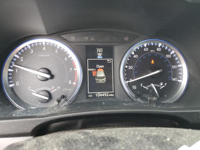 5TDKKRFH8GS185474 - 2016 TOYOTA HIGHLANDER XLE RED photo 9