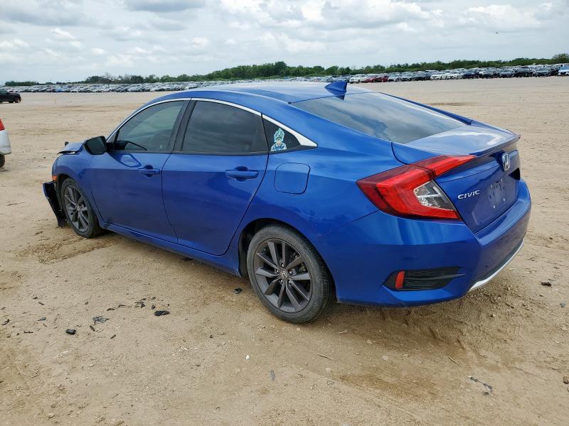 19XFC1F72ME007749 - 2021 HONDA CIVIC EXL Mavi foto 2
