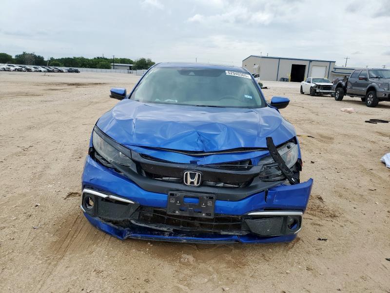 19XFC1F72ME007749 - 2021 HONDA CIVIC EXL Mavi foto 5