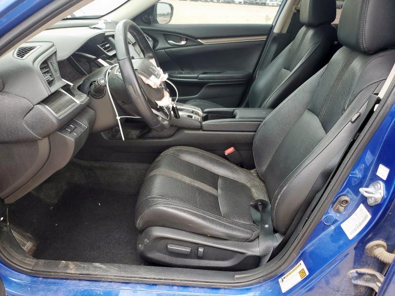 19XFC1F72ME007749 - 2021 HONDA CIVIC EXL Mavi foto 7