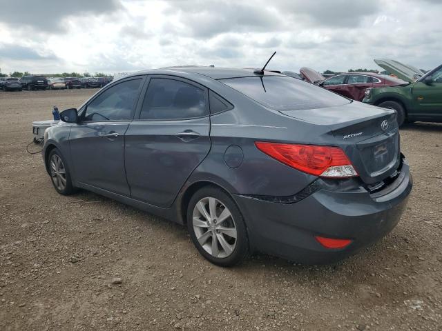 KMHCU4AE7CU185952 - 2012 HYUNDAI ACCENT GLS GRAY photo 2