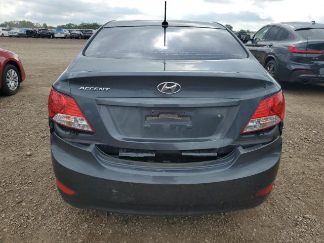 KMHCU4AE7CU185952 - 2012 HYUNDAI ACCENT GLS GRAY photo 6