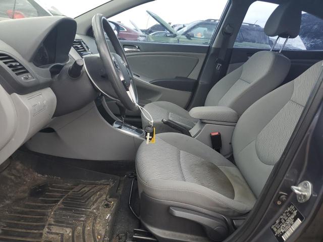 KMHCU4AE7CU185952 - 2012 HYUNDAI ACCENT GLS GRAY photo 7
