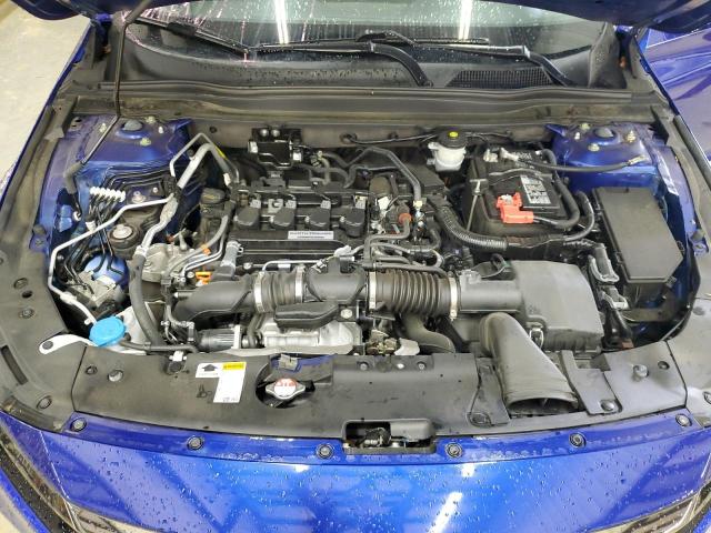 1HGCV1F36LA069054 - 2020 HONDA ACCORD SPORT BLUE photo 11