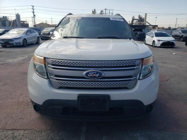 1FMHK7B88CGA17371 - 2012 FORD EXPLORER WHITE photo 5