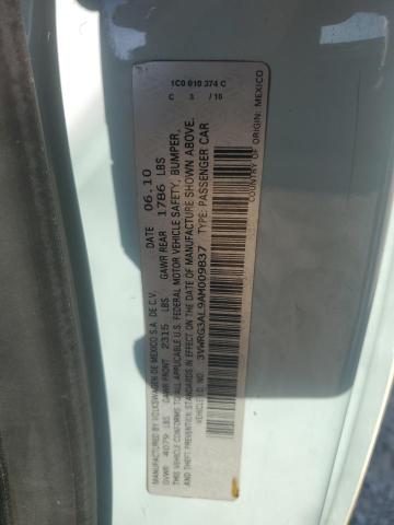 3VWRG3AL9AM009837 - 2010 VOLKSWAGEN NEW BEETLE BLUE photo 12