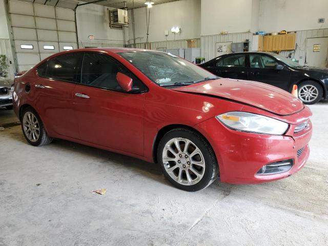 1C3CDFCA4DD107483 - 2013 DODGE DART LIMITED RED photo 4