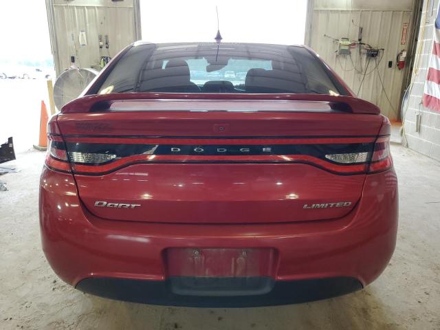 1C3CDFCA4DD107483 - 2013 DODGE DART LIMITED RED photo 6