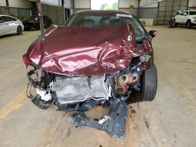 2HGFB2F55EH506124 - 2014 HONDA CIVIC LX BURGUNDY photo 5