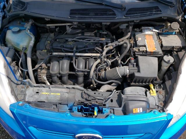 3FADP4EJXCM130462 - 2012 FORD FIESTA SE BLUE photo 11