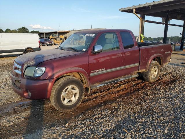 5TBRT34194S443049 - 2004 TOYOTA TUNDRA ACCESS CAB SR5 BURGUNDY photo 1